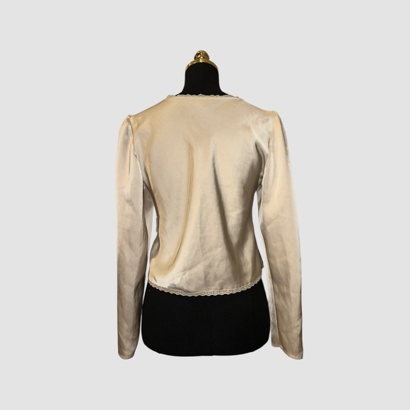 Satin Lace Top - Picture 3 of 4